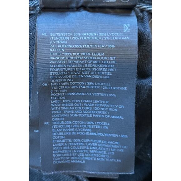 G-STAR RAW Black 3301 Slim Tapered Denim Jeans Pants Trousers  Mens Size 30 - Picture 5 of 11